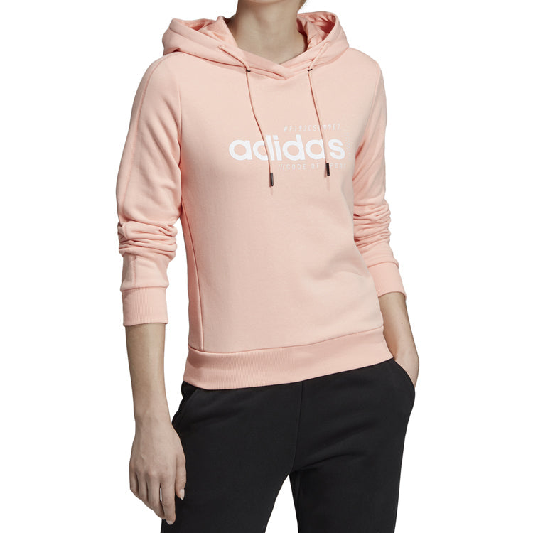 (WMNS) adidas Brilliant Basics Hoodie 'Pink' EI4636