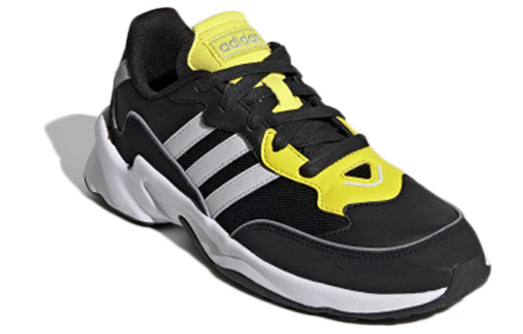 (WMNS) adidas neo 20-20 FX 'Black White Yellow' EH2146