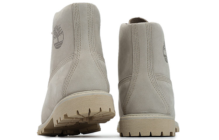 (WMNS) Timberland Paninara Collarless 6 Inch Waterproof Boots 'Light Grey Nubuck' A2M2S071