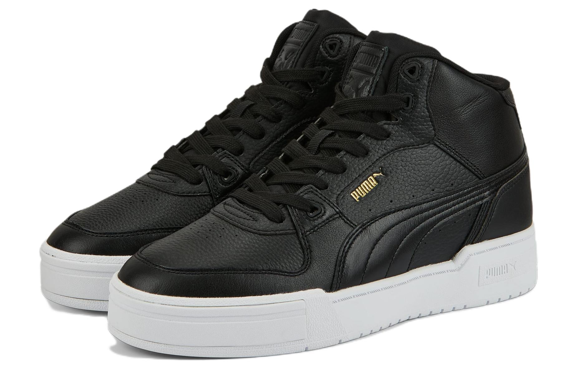 PUMA CA Pro Mid 'Black White Gold' 386759-03