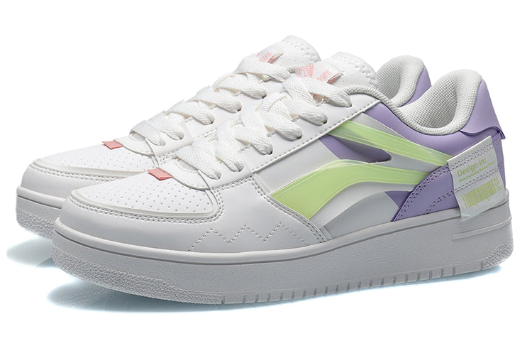 (WMNS) Li-Ning Classic Leisure 'Light Grey Green' AGCQ378-4