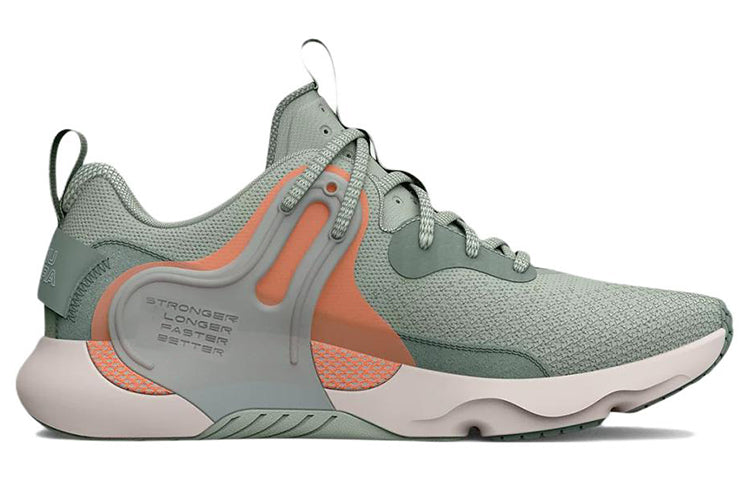 (WMNS) Under Armour HOVR Apex 3 Cross Trainer 'Green Orange' 3024272-302
