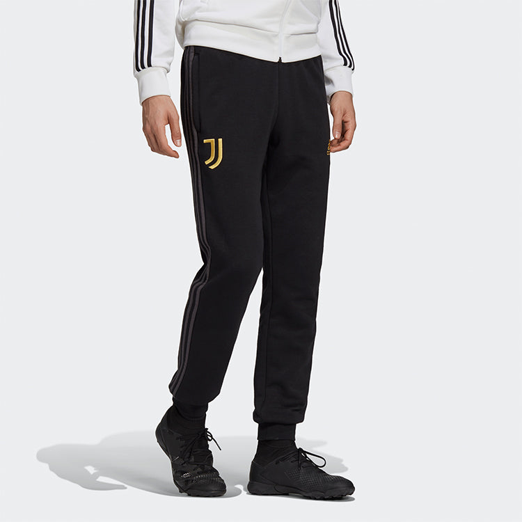adidas JUVE 3S SWT PNT Juventus Soccer/Football Sports Long Pants Black FR4229