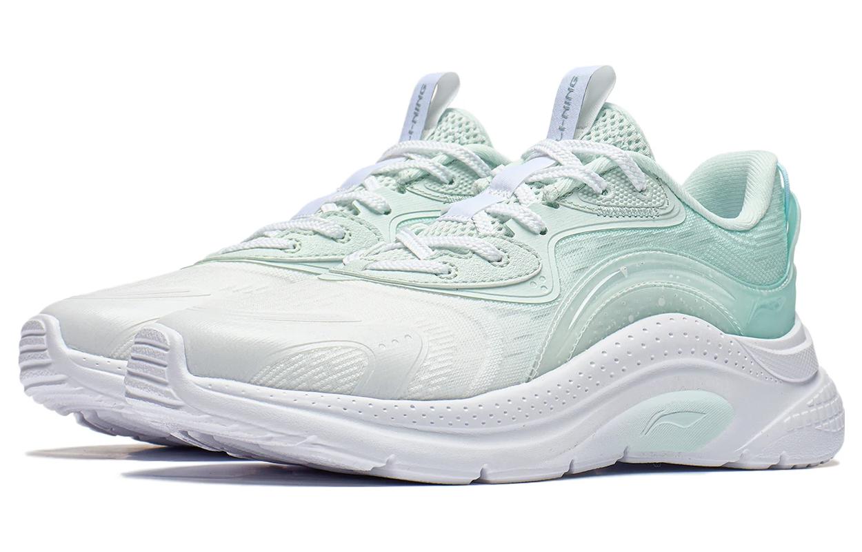 (WMNS) Li-Ning Floating Cloud 'White Light Green' AGLT030-2