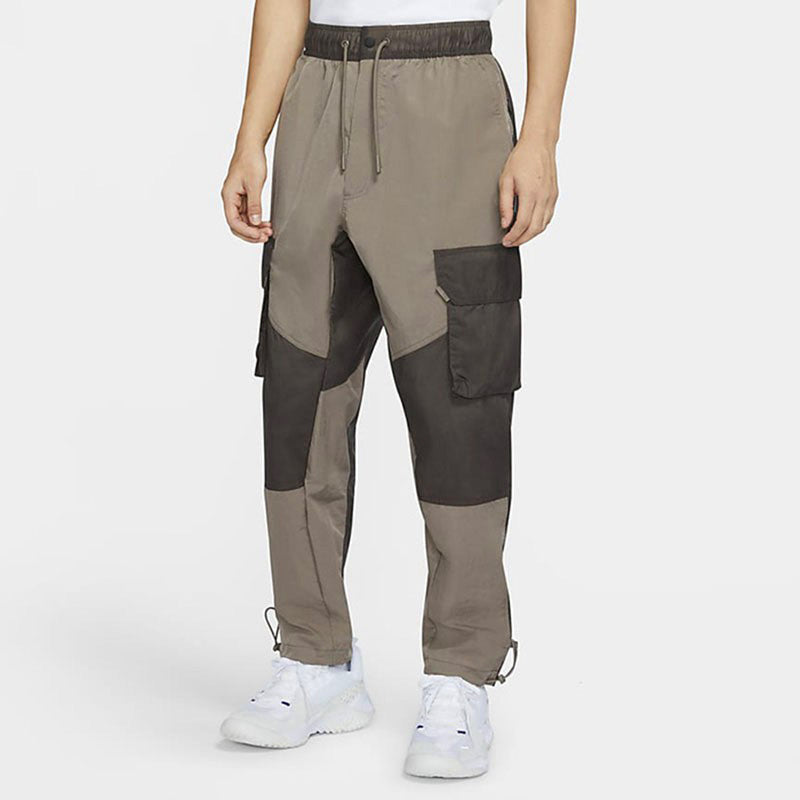 Air Jordan 23 Engineered Cargo Big Pocket Woven Long Pants Olive Grey CK9168-040