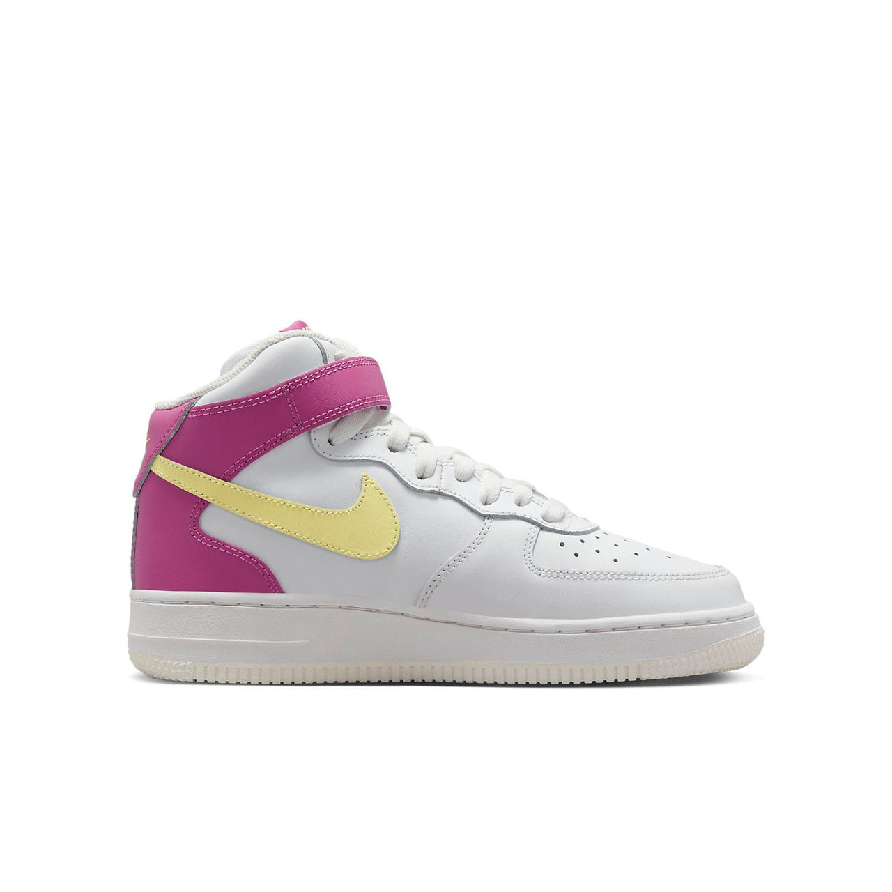 (GS) Nike Air Force 1 Mid LE 'Citron Fuchsia' DH2933-100
