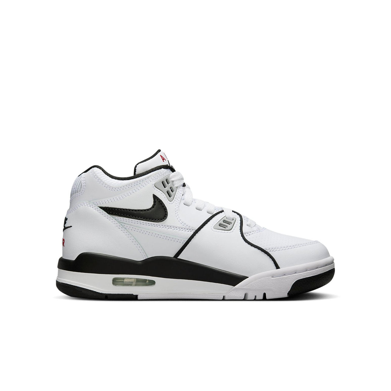(GS) Nike Air Flight 89 'White Grey Black' HF0406-102