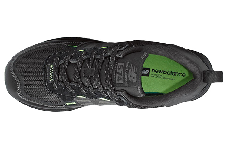 New Balance 574 'Black Bleached Lime Glow' ML574IDC