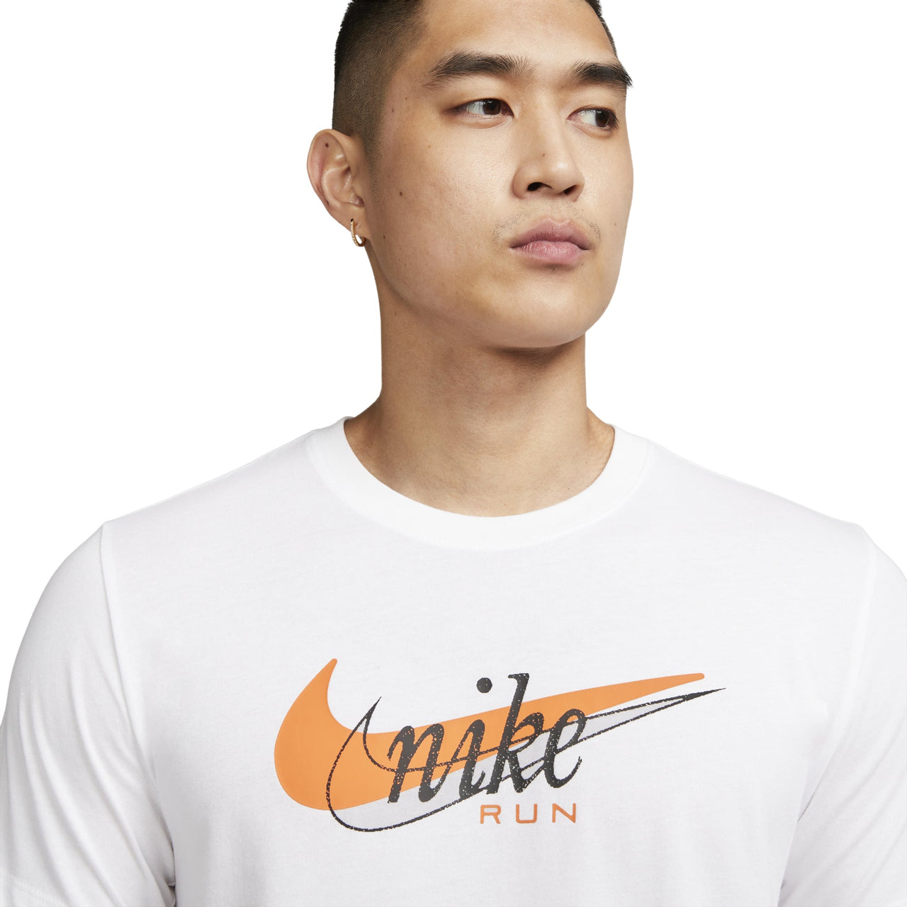Nike Dri-FIT Running T-Shirt 'White' FD0125-100