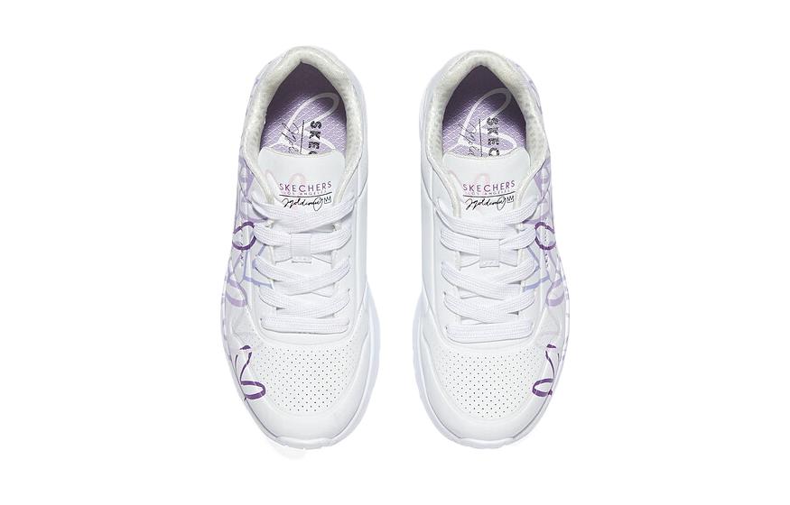 (GS) Skechers Uno-Spread The Love 'White Purple' 314064L-WLPR