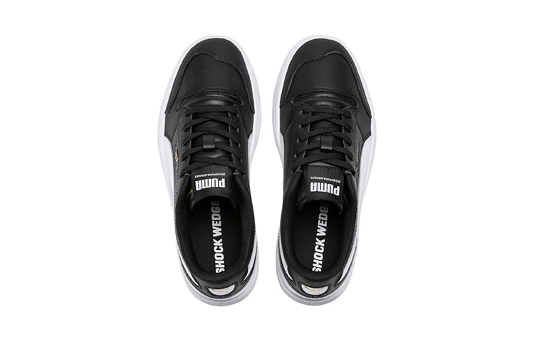 (GS) PUMA Ralph Sampson Lo Black/White 370919-01