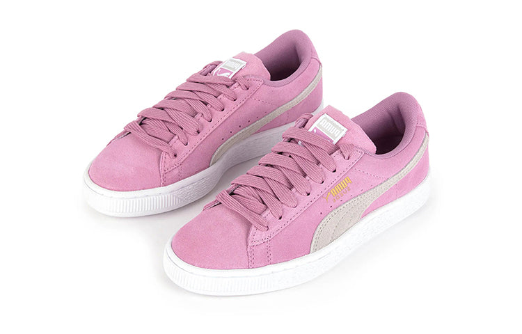 (GS) PUMA Suede Classic Casual Sneakers Pink/Grey/White 365073-19