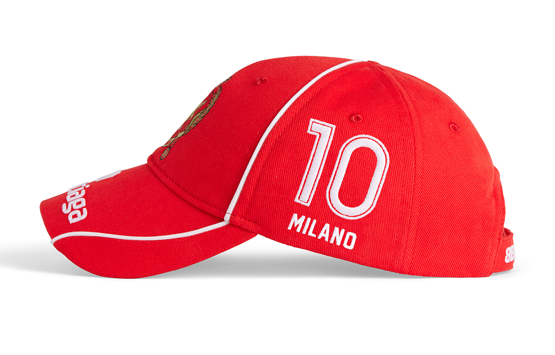 Balenciaga Soccer Cap 'Red' 778800410B26400