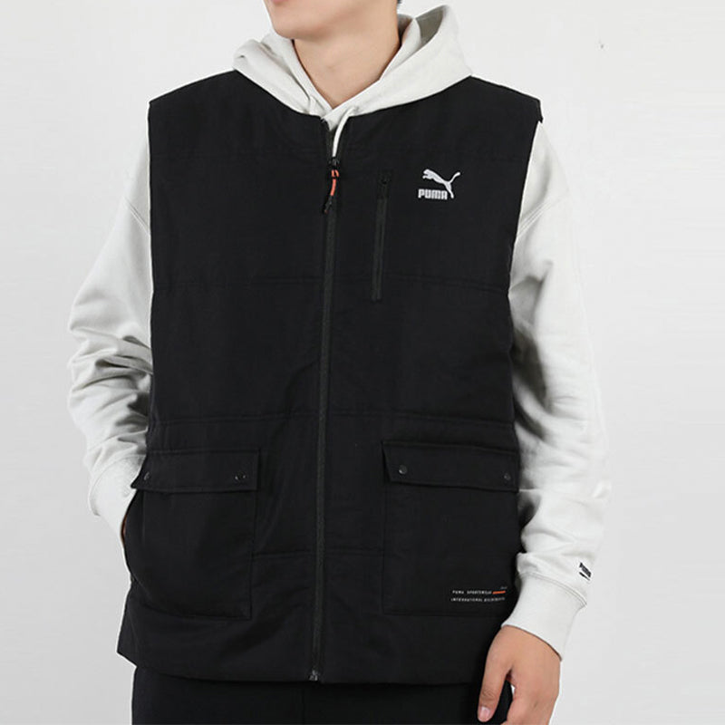 PUMA Interstellar Padded Gilet Casual Stay Warm vest Black 530284-01