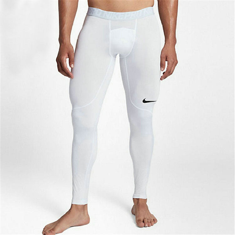Men's Nike PRO Training Tight White Long Pants/Trousers CJ5121-100