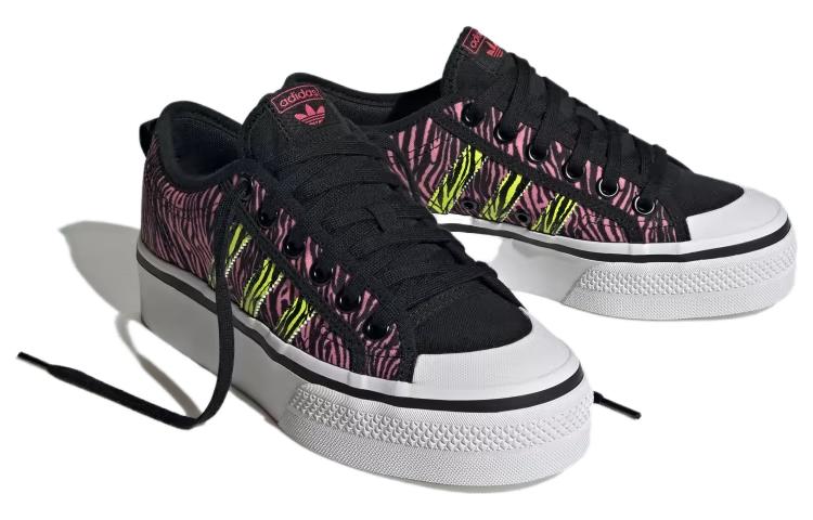 (WMNS) adidas Nizza Platform 'Bliss Pink Zebra' IE9626
