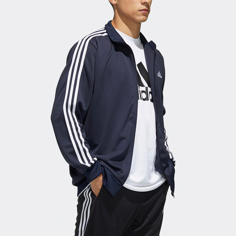 adidas Training Sports Long Sleeves Jacket Blue FM5314