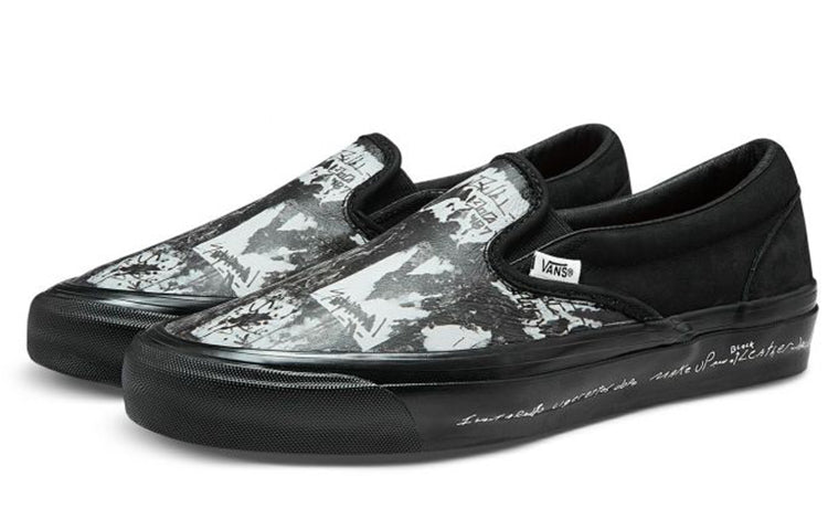 Vans Raised By Wolves x OG Classic Slip-On LX 'Black Wall' VN0A45JK025