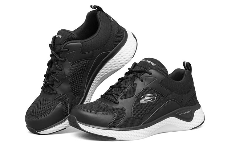 (WMNS) Skechers Solar Fuse Low-Top 'Black' 66666318-BLK