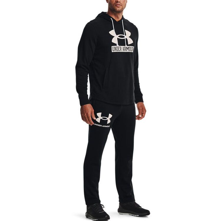 Under Armour Rival Terry Logo Hoodie 'Black' 1370390-001