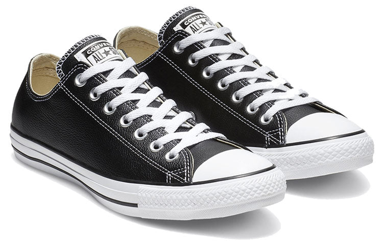 Converse Chuck Taylor All Star Leather Ox 'Black' 132174C
