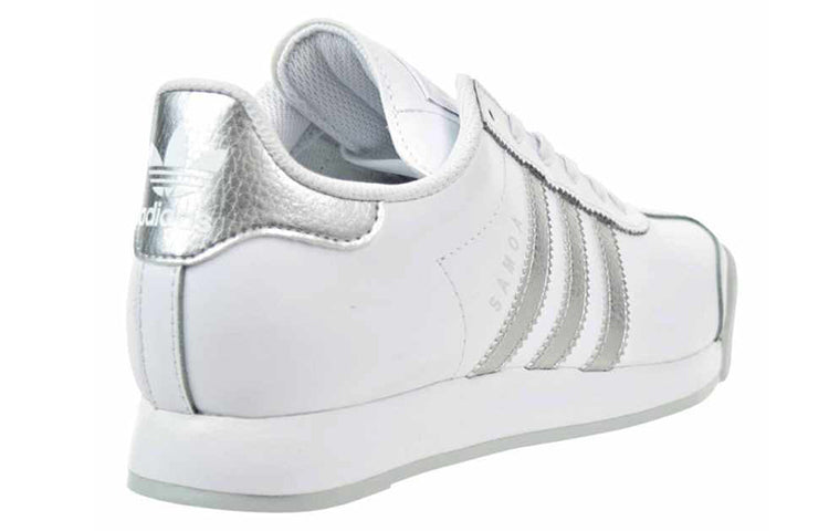 (WMNS) adidas Samoa 'White Metallic Silver' AQ7912