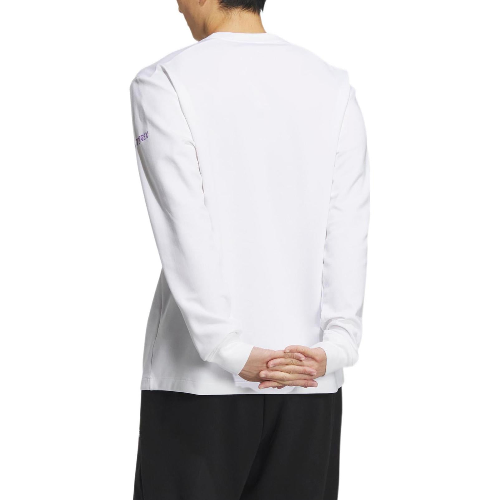 adidas Terrex Long Sleeve T-Shirt 'White' IP9945