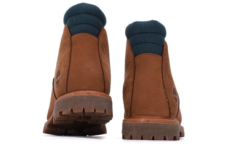 (WMNS) Timberland Waterville 6 Inch Waterproof boots 'Brown Teal' A2BD1F13