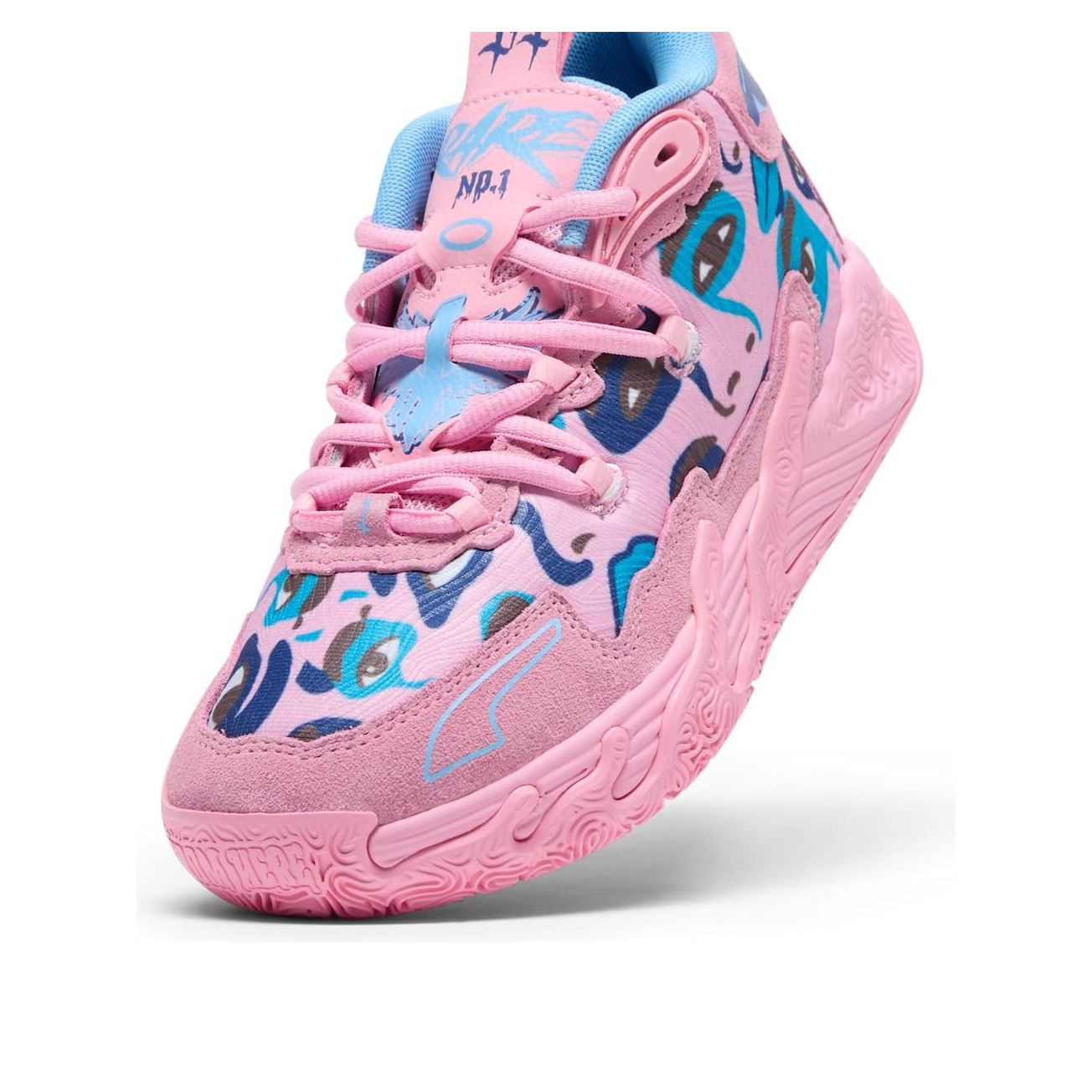 (GS) PUMA x KidSuper LaMelo Ball MB.0 'Pink Blue' 379329-01