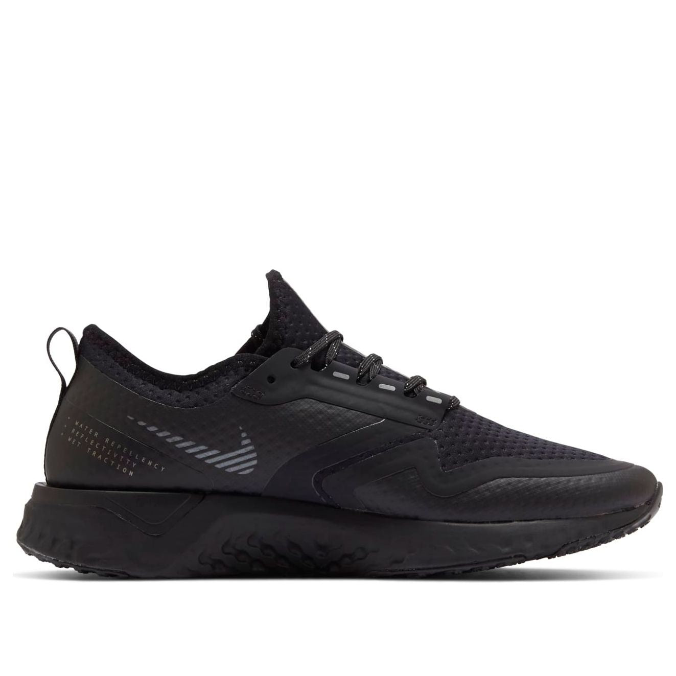(WMNS) Nike Odyssey React 2 Shield 'Black Metallic Silver' BQ1672-001