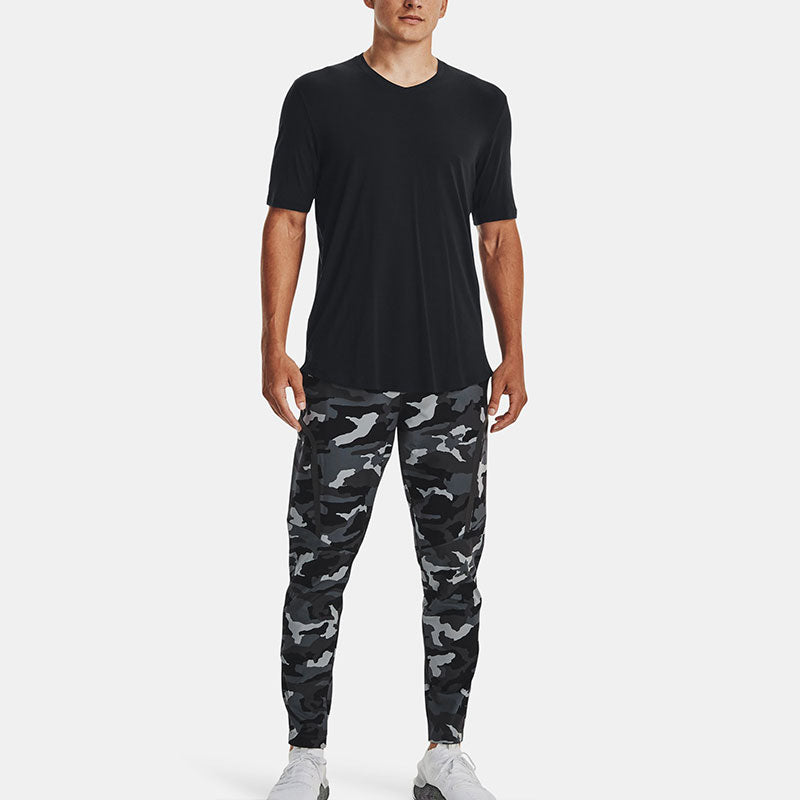 Under Armour Elite Cargo Printed Pants 'Black' 1373869-001