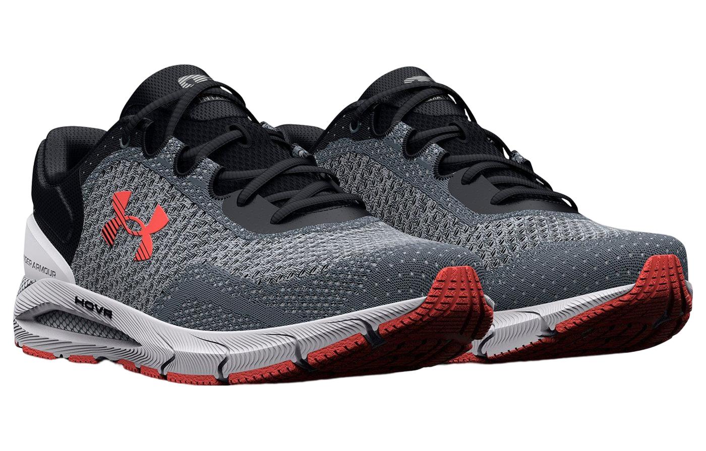 Under Armour Hovr Intake 6 'Steel Grey Red' 3026134-100