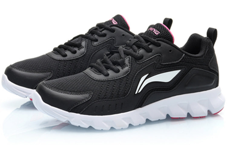 (WMNS) Li-Ning Sports Shoes 'Black White' ARHP324-1