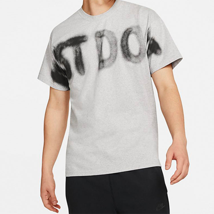 Nike Sportswear JDI Logo Printed TEE Men Grey Light grey CU0131-902