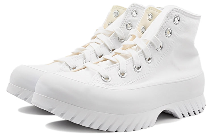 (WMNS) Converse Chuck Taylor All Star Lugged 2.0 High 'White Black' A00871C