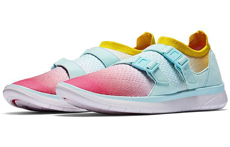 (WMNS) Nike Air Sock Racer Ultra Flyknit 'Racer Pink Glacier Blue' 896447-100