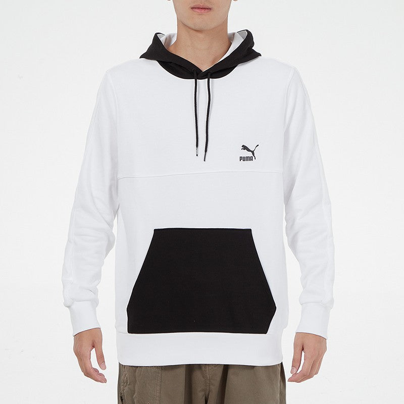 PUMA CLSX ColBlock Hoodie 'White' 534158-52