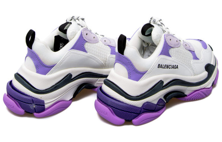 (WMNS) Balenciaga Triple S Sneaker 'White Lilac' 524039W09OM9055