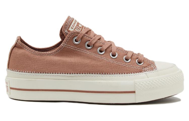 (WMNS) Converse Chuck Taylor All Star Lift 'Taupe Red' A05249C