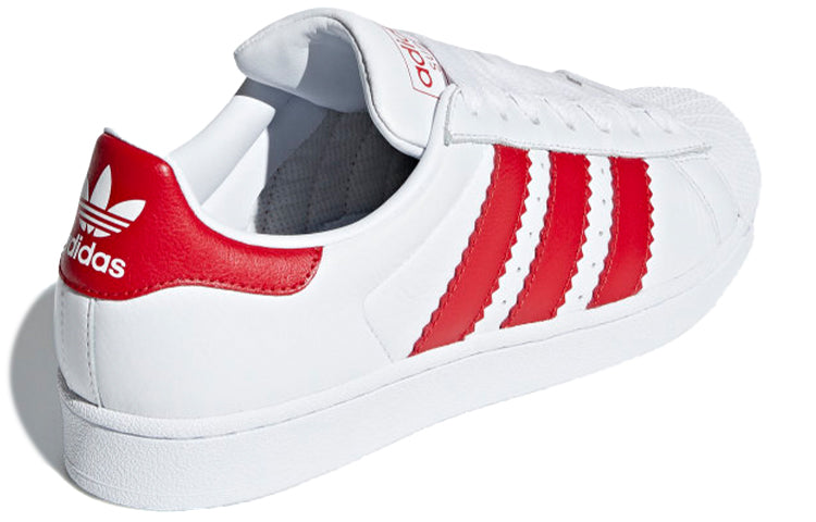 adidas Superstar 'Enlarged Stripes Scarlet' BD7370
