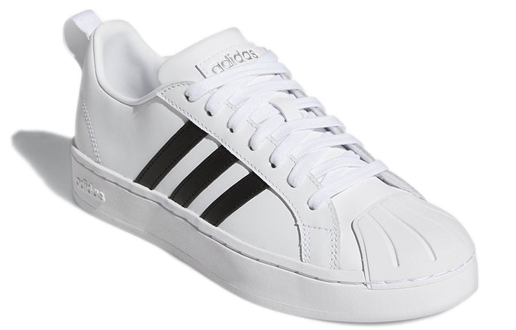 (WMNS) adidas Streetcheck Cloudfoam Court Low 'White Black' GW5493