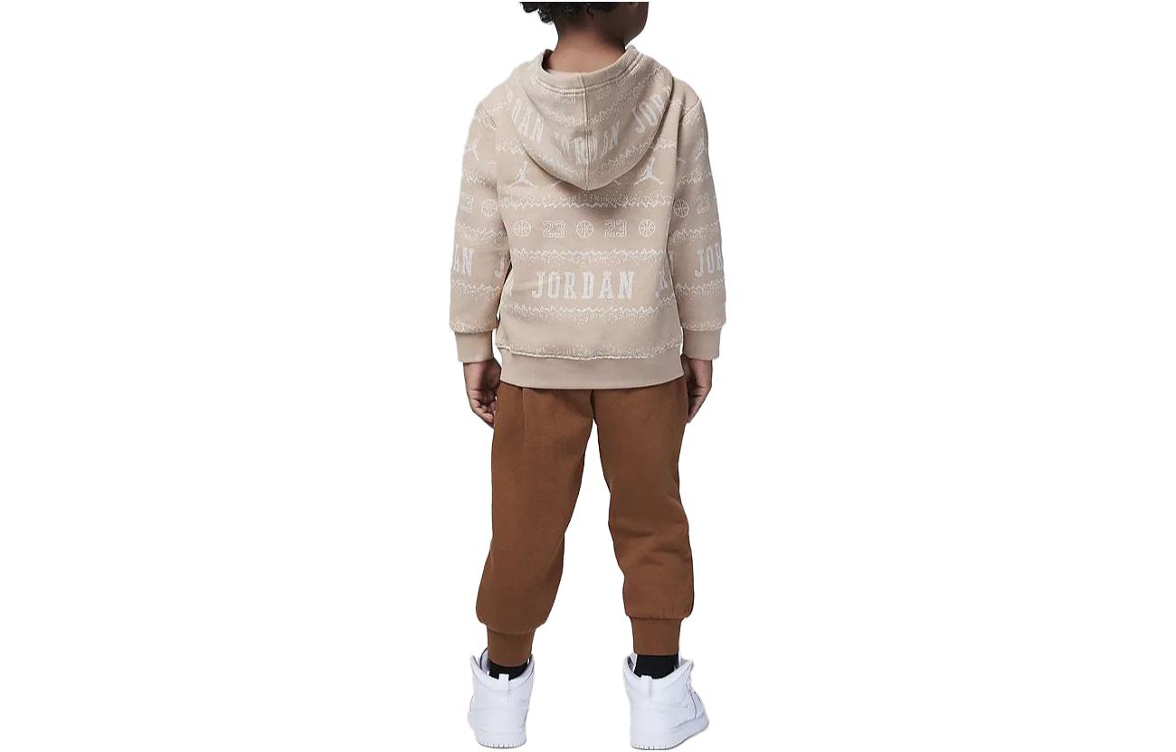 (TD) Air Jordan MJ Holiday Pullover Set 'Beige Brown' FV5660-200