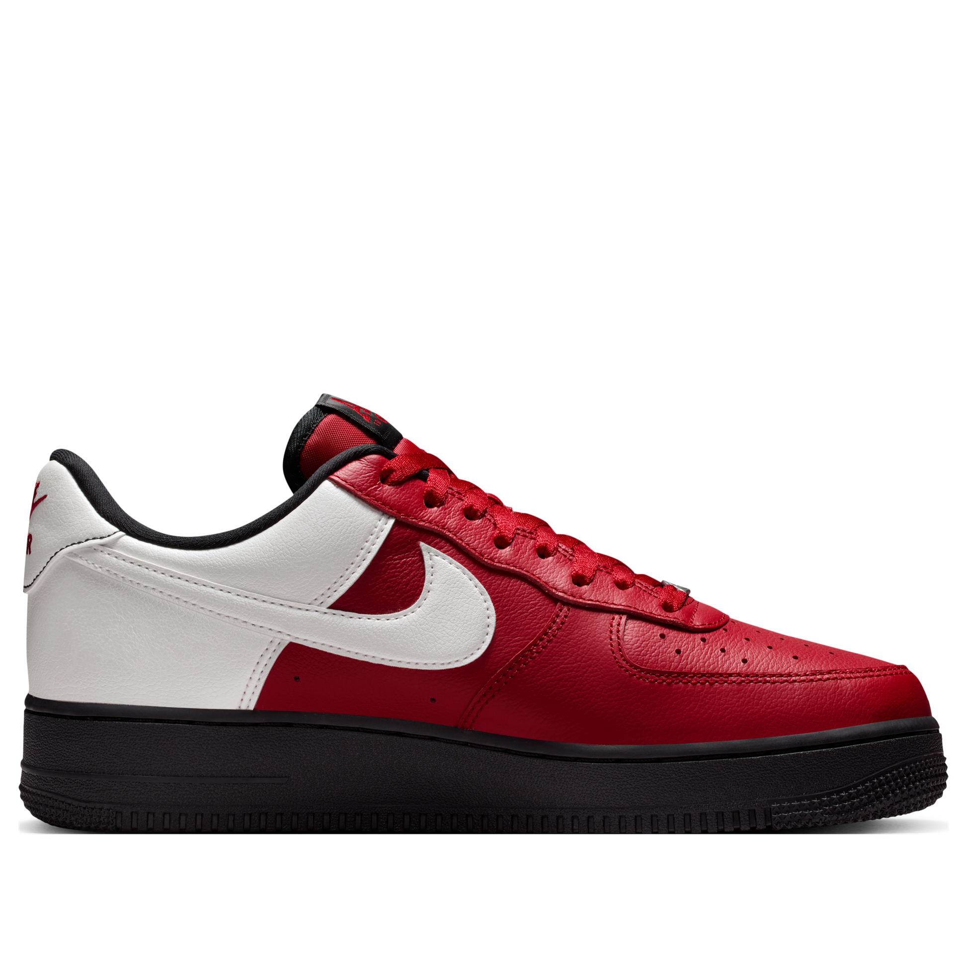 Nike Air Force 1 Low Mismatched Heel 'Gym Red Black White' IB6847-600
