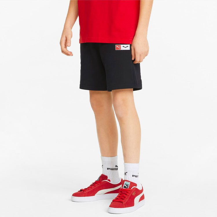 (GS) PUMA X Batman Shorts 'Black' 533233-01