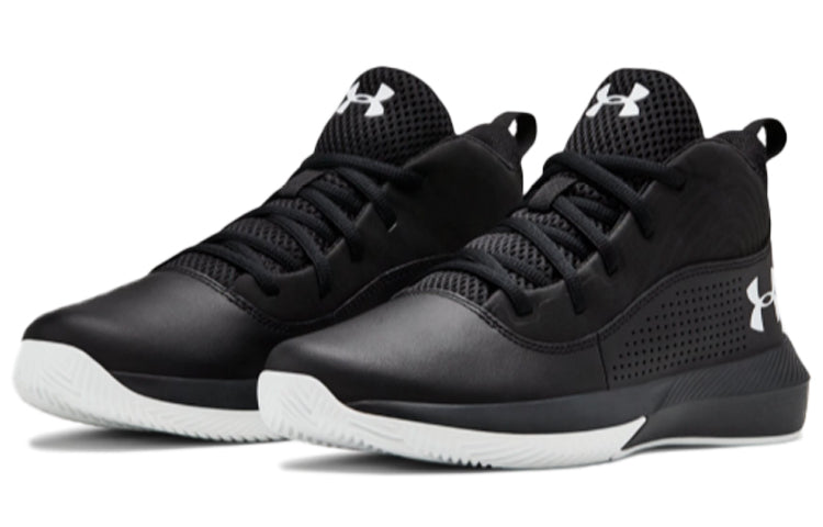 (GS) Under Armour Lockdown 4 Black 3022123-001