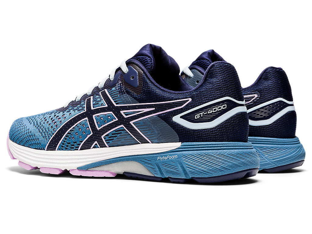 (WMNS) ASICS GT-4000 2 Wide 'Grey Floss Peacoat' 1012A716-400