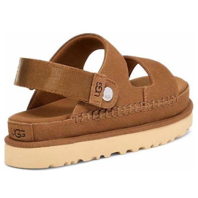 (WMNS) UGG Goldenstar Glide Sandal 'Chestnut' 1167399-CHE