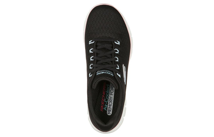 (WMNS) Skechers Flex Appeal 4.0 Low-Top 'Black Light Pink' 149298-BKPK