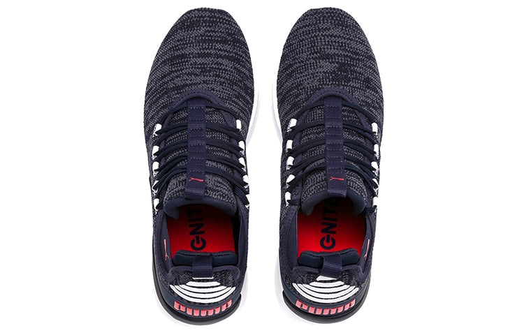 PUMA Ignite Flash Daunt Low Top Running Shoes Blue/White 191672-09