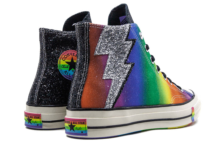 Converse Chuck 70 Hi 'Pride Shimmering Black Rainbow' 165713C